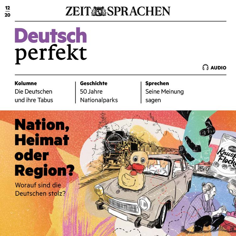 Produktbild: Deutsch lernen Audio - Nation, Heimat oder Region?