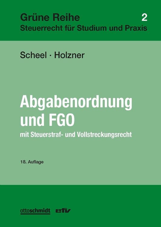 Produktbild: Abgabenordnung und FGO