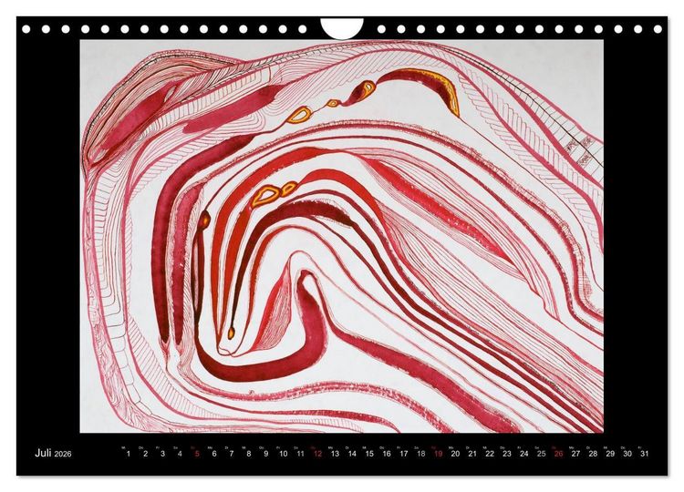 Produktbild: Feinste Aquarelle (Wandkalender 2026 DIN A4 quer), CALVENDO Monatskalender