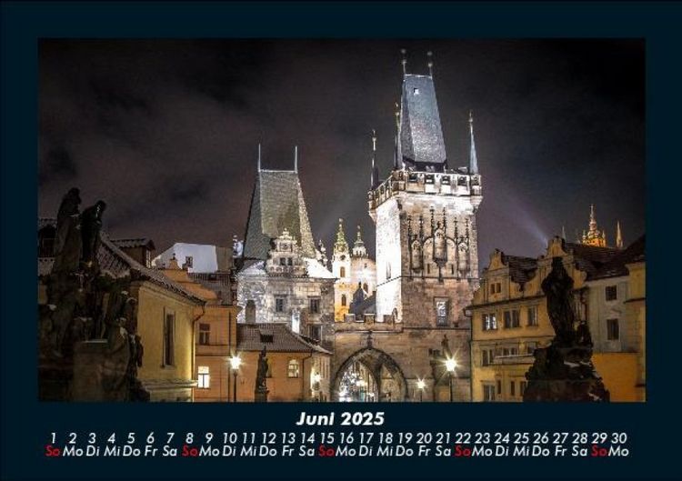 Produktbild: Prag 2025 Fotokalender DIN A5
