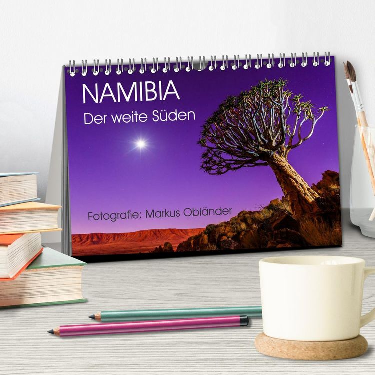 Produktbild: Namibia - Der weite S&uuml;den (Tischkalender 2026 DIN A5 quer), CALVENDO Monatskalender