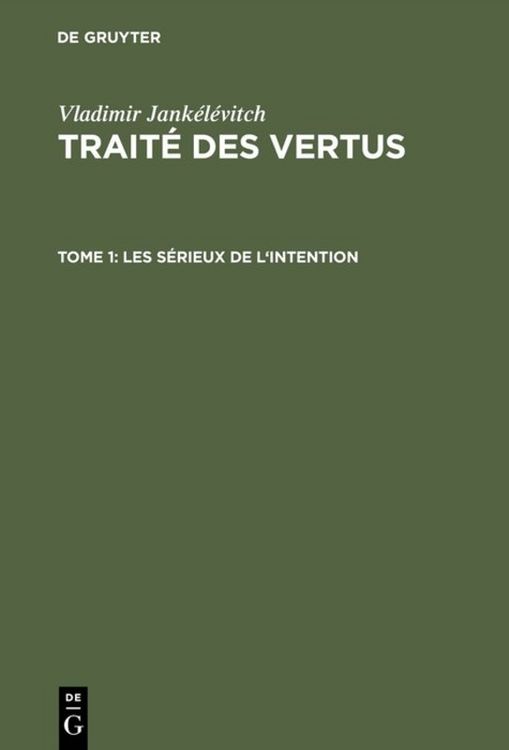 Produktbild: Les s&eacute;rieux de l'intention