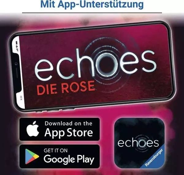 Produktbild: echoes Die Rose &ndash; H&ouml;rspiel trifft Gesellschaftsspiel ab 14 Jahren