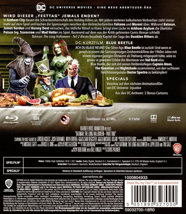 Produktbild: Batman: The Long Halloween - Teil 2