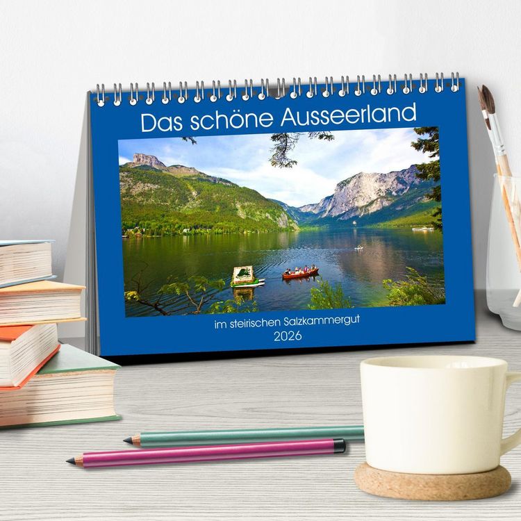 Produktbild: Das sch&ouml;ne Ausseerland (Tischkalender 2026 DIN A5 quer), CALVENDO Monatskalender