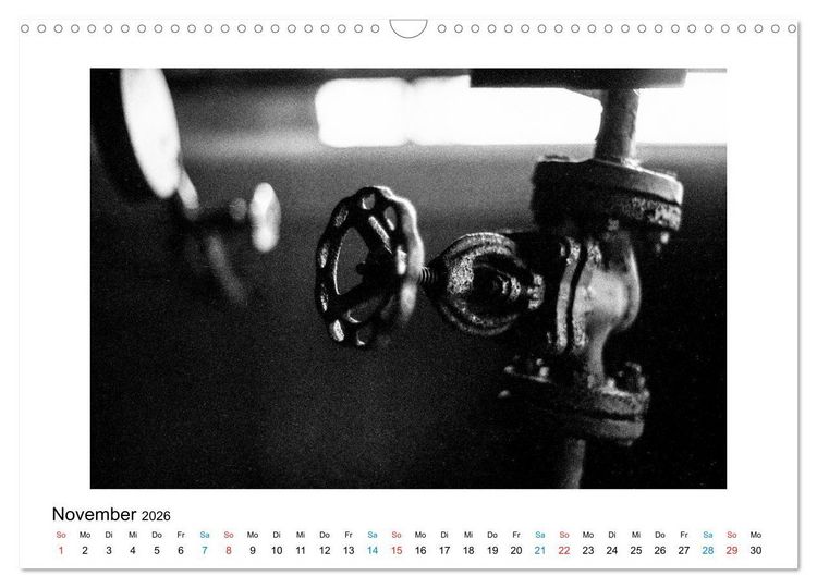 Produktbild: Die gro&szlig;e Stille &ndash; Industriekultur im Revier (Wandkalender 2026 DIN A3 quer), CALVENDO Monatskalender