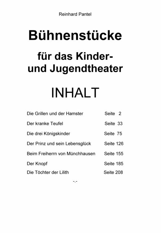 Produktbild: B&uuml;hnenst&uuml;cke f&uuml;r das Kinder- und Jugendtheater
