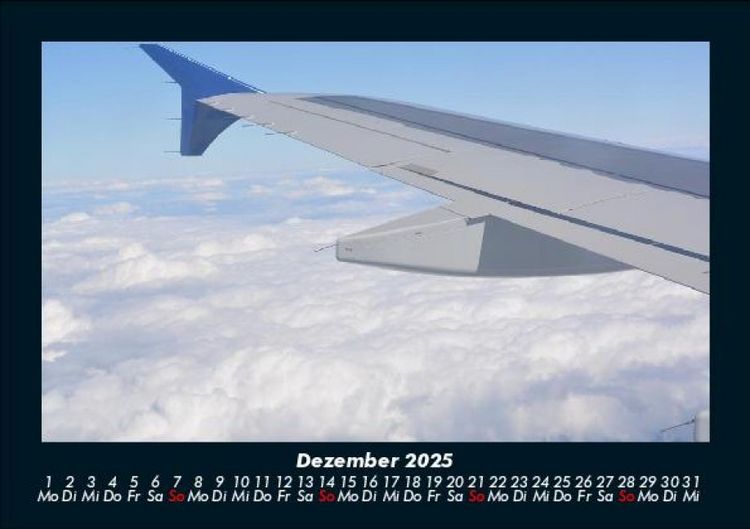 Produktbild: Flugzeuge 2025 Fotokalender DIN A5
