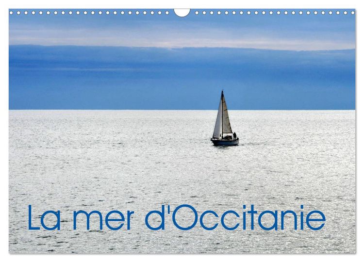 Produktbild: La mer d'Occitanie (Calendrier mural 2026 DIN A3 vertical), CALVENDO calendrier mensuel