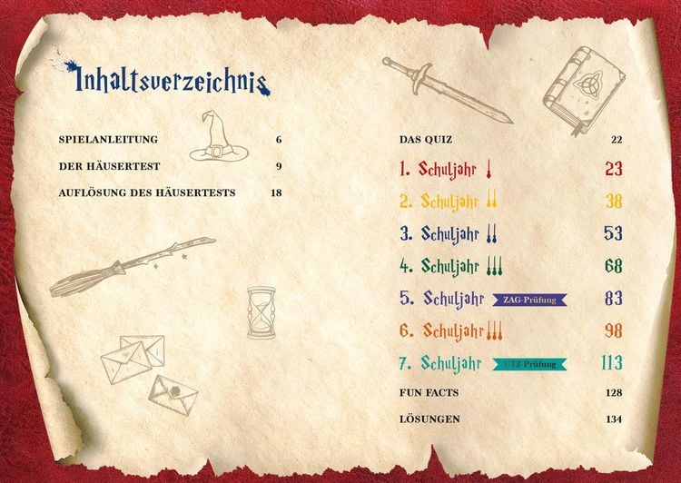 Produktbild: Das magische Quiz f&uuml;r Harry Potter-Fans