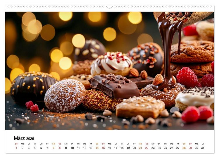 Produktbild: Sch&auml;tze der Confiserie Kunst (Wandkalender 2026 DIN A2 quer), CALVENDO Monatskalender
