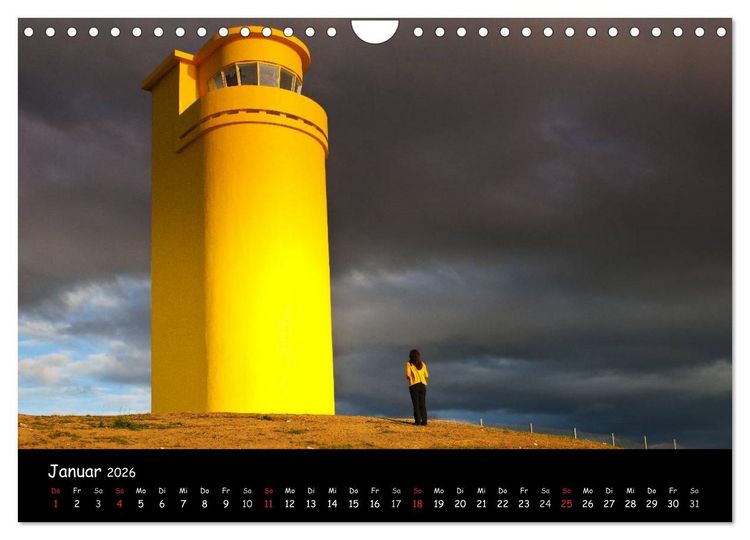 Produktbild: Island (Wandkalender 2026 DIN A4 quer), CALVENDO Monatskalender