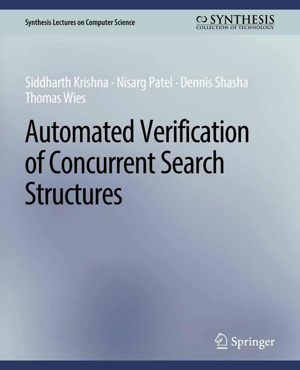 Produktbild: Automated Verification of Concurrent Search Structures