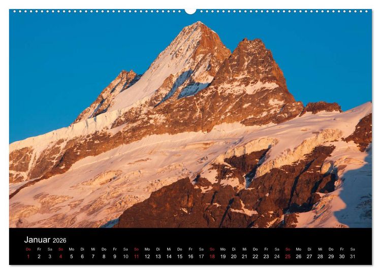 Produktbild: BERNER ALPEN - Natur und Landschaften (Wandkalender 2026 DIN A2 quer), CALVENDO Monatskalender