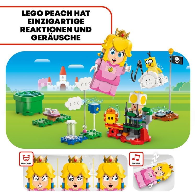 Produktbild: LEGO Super Mario Abenteuer mit der interaktiven LEGO Peach 71441