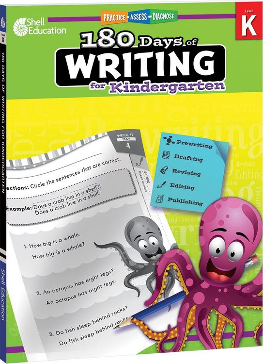 Produktbild: 180 Days of Writing for Kindergarten