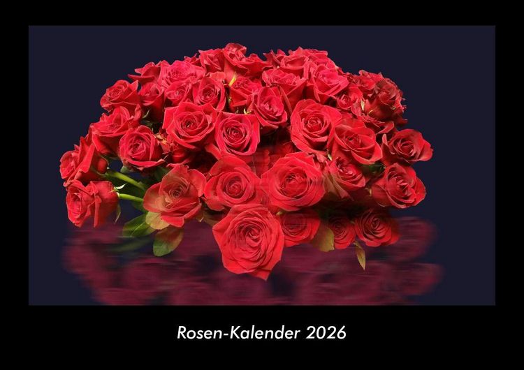 Produktbild: Rosen-Kalender 2026 Fotokalender DIN A3