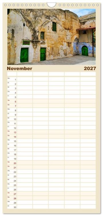 Produktbild: Familienplaner 2027 - Grabeskirche in Jerusalem mit 5 Spalten (Wandkalender, 21 x 45 cm) CALVENDO