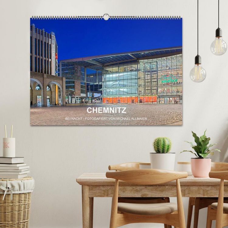 Produktbild: Chemnitz - fotografiert von Michael Allmaier (Wandkalender 2026 DIN A2 quer), CALVENDO Monatskalender