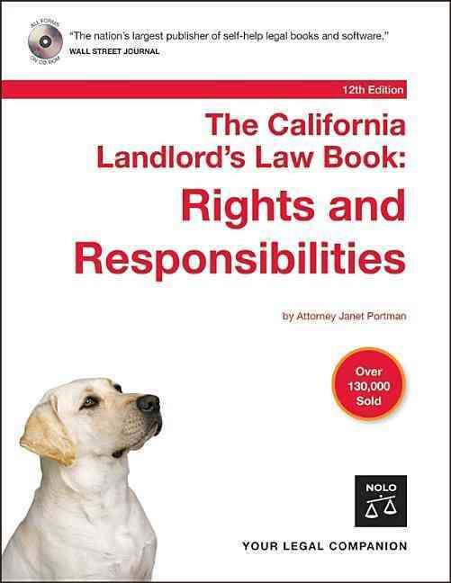 Produktbild: The California Landlord's Lawbook: Rights & Responsibilities "With CD"