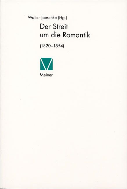 Produktbild: Der Streit um die Romantik