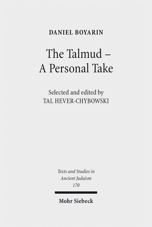 Produktbild: The Talmud - A Personal Take