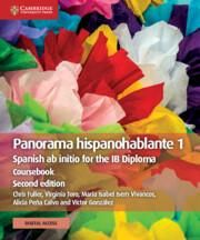Produktbild: Panorama Hispanohablante 1 Coursebook with Digital Access (2 Years)