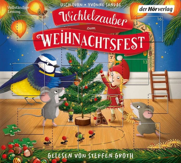 Produktbild: Wichtelzauber zum Weihnachtsfest - 24 Adventskalender-Geschichten