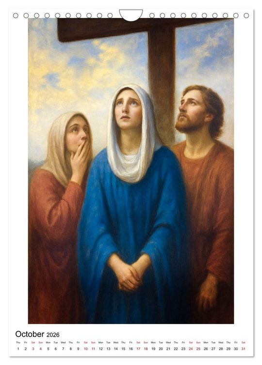 Produktbild: The Way of the Son of Man (Wall Calendar 2026 DIN A4 portrait), CALVENDO 12 Month Wall Calendar