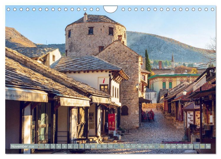 Produktbild: Die Altstadt von Mostar (Wandkalender 2026 DIN A4 quer), CALVENDO Monatskalender