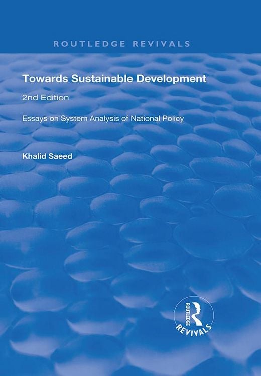Produktbild: Towards Sustainable Development
