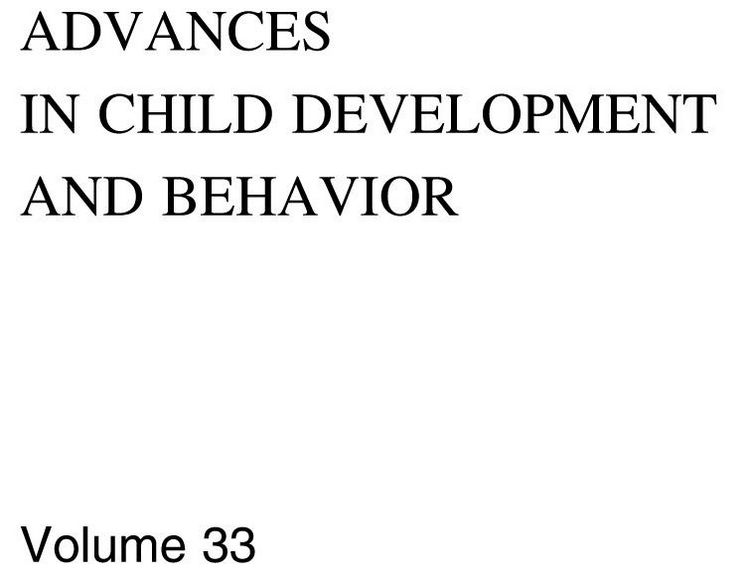 Produktbild: Advances in Child Development and Behavior