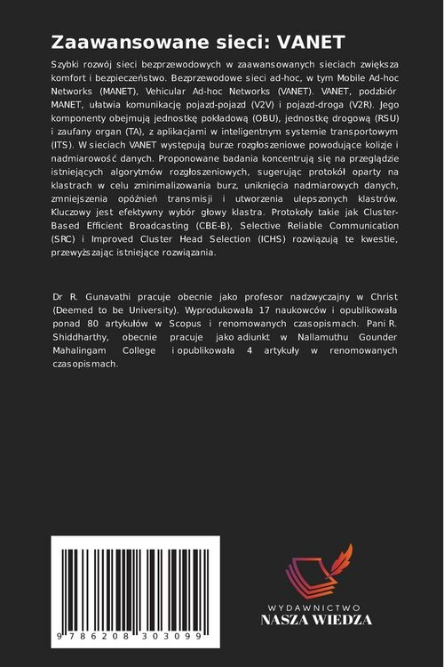 Produktbild: Zaawansowane sieci: VANET