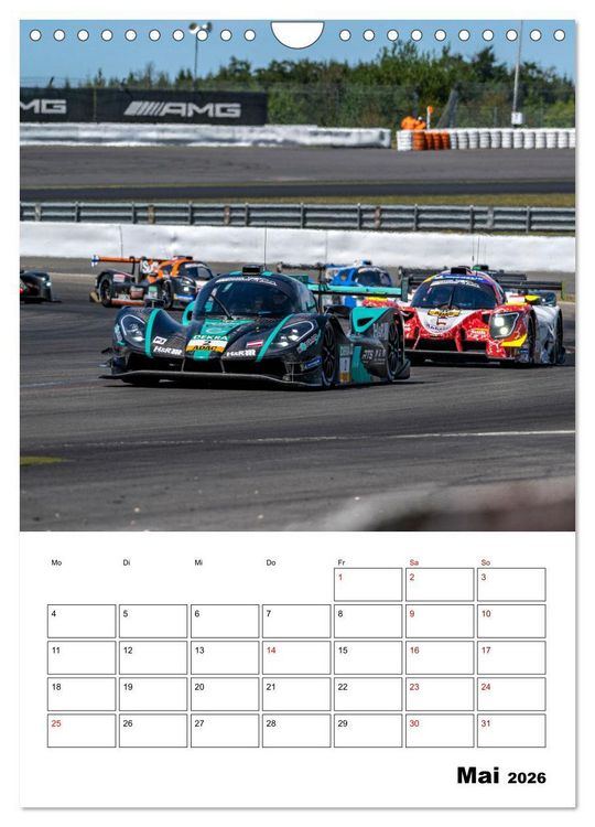 Produktbild: PROTOTYPE RACING am N&uuml;rburgring (Wandkalender 2026 DIN A4 hoch), CALVENDO Monatskalender