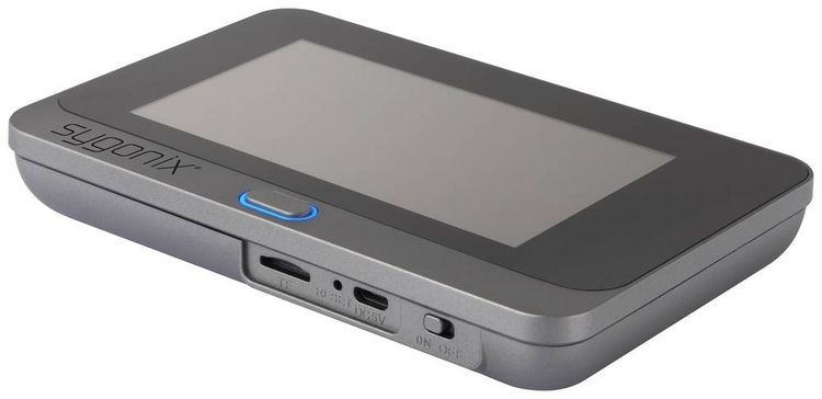 Produktbild: Sygonix IP-Video-T&uuml;rsprechanlage WLAN Kamera, Video-Inneneinheit Grau