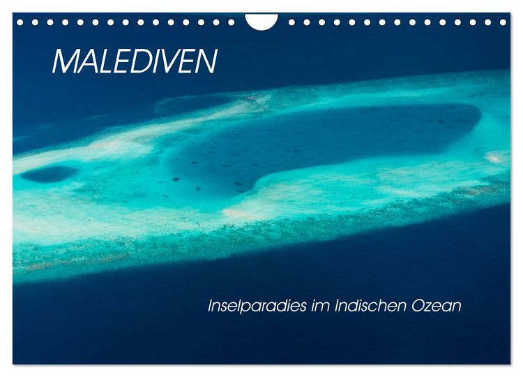 Produktbild: Malediven - Inselparadies im Indischen Ozean (Wandkalender 2026 DIN A4 quer), CALVENDO Monatskalender