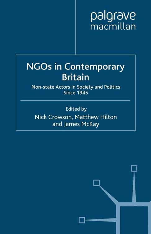 Produktbild: NGOs in Contemporary Britain