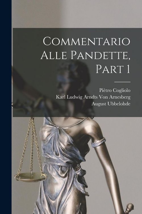 Produktbild: Commentario Alle Pandette, Part 1