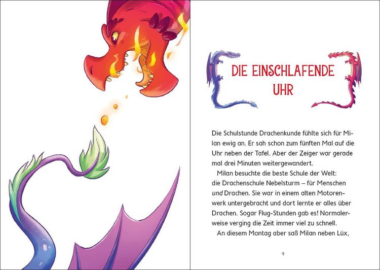 Produktbild: Drachenschule Nebelsturm (Band 2) - Der verschwundene Feuerdrache