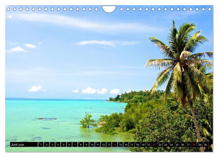 Produktbild: Thailand Sonne und Strand (Wandkalender 2026 DIN A4 quer), CALVENDO Monatskalender