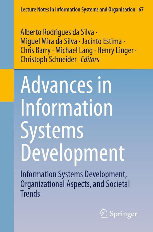 Produktbild: Advances in Information Systems Development