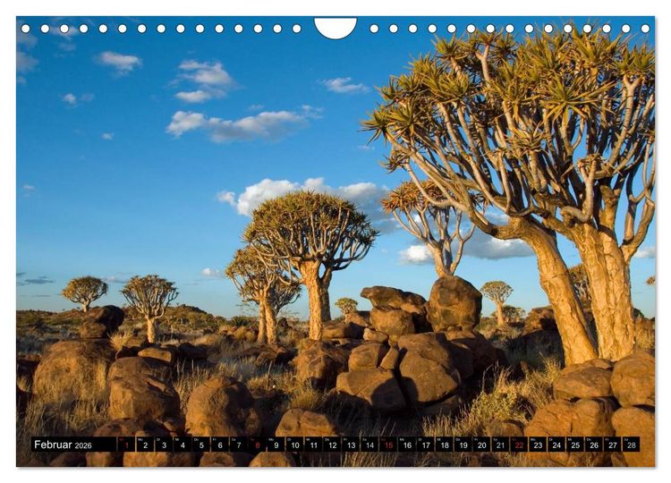 Produktbild: Faszination Namibia (Wandkalender 2026 DIN A4 quer), CALVENDO Monatskalender