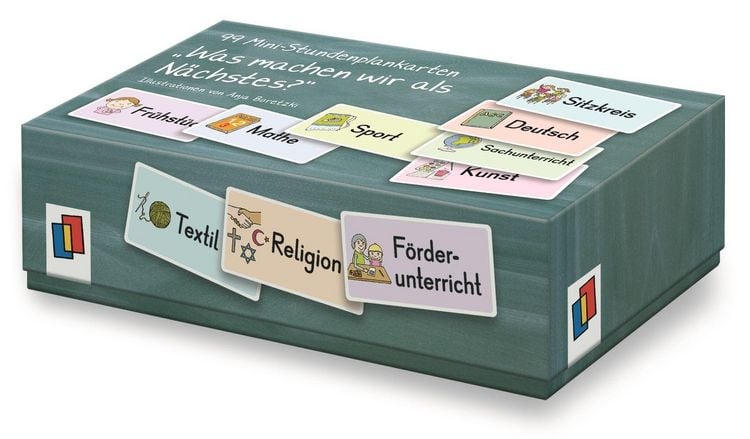 Produktbild: 99 Mini-Stundenplankarten &ndash; &bdquo;Was machen wir als N&auml;chstes?&ldquo;