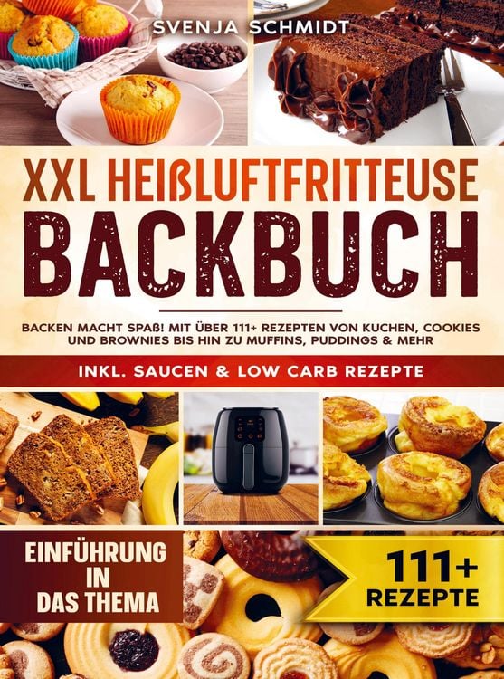 Produktbild: XXL Hei&szlig;luftfritteuse Backbuch