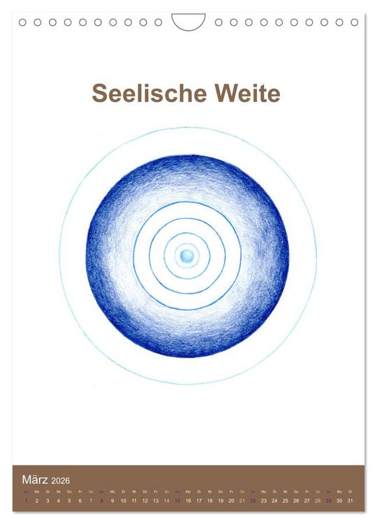 Produktbild: Delfinheilsymbole (Wandkalender 2026 DIN A4 hoch), CALVENDO Monatskalender