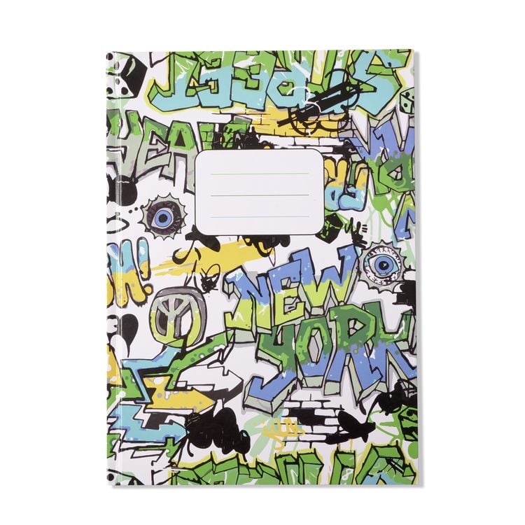 Produktbild: Notizbuch DIN A4 "Graffiti" kariert