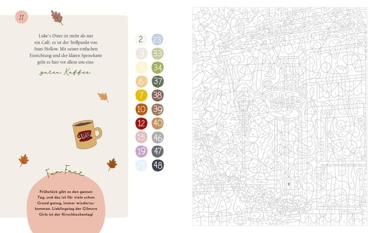 Produktbild: Malen nach Zahlen &ndash; Willkommen in Stars Hollow
