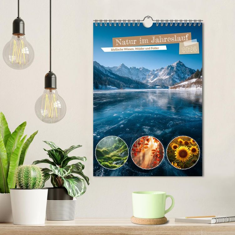 Produktbild: Natur im Jahreslauf (Wandkalender 2026 DIN A4 hoch), CALVENDO Monatskalender