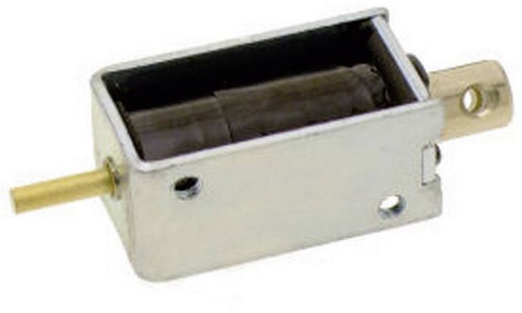 Produktbild: Tremba HMF-1614d.002-12VDC,100% Hubmagnet dr&uuml;ckend 0.1 N 2.5 N 12 V/DC 2W