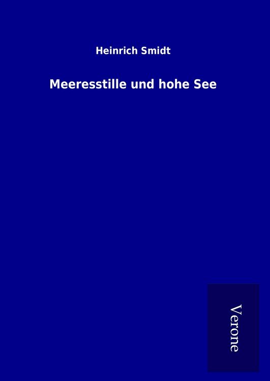 Produktbild: Meeresstille und hohe See